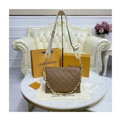 Louis Vuitton Coussin PM Taupe M59277 LDBS16786