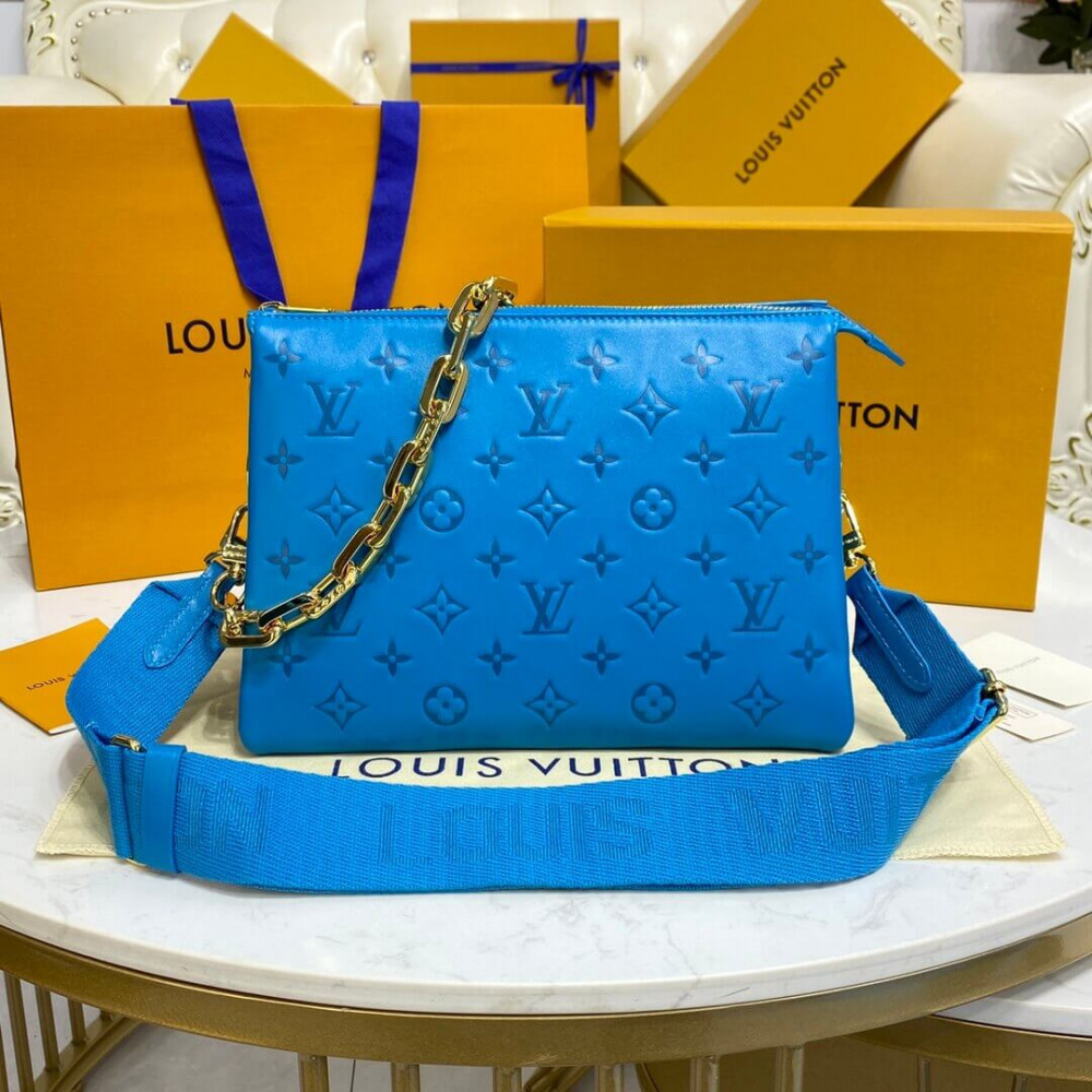 Louis Vuitton Coussin PM Turquoise Blue M20769 LDBS16788