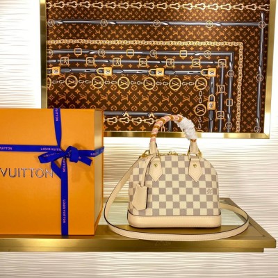 Louis Vuitton Damier Azur Alma BB N45294 LDBS16639