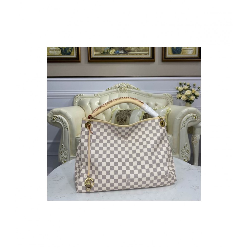 Louis Vuitton Damier Azur Artsy MM M44869 N40253 LDBS16663