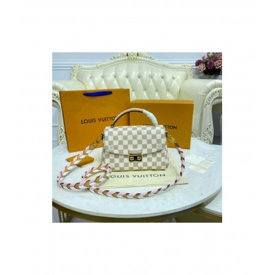 Louis Vuitton Damier Azur Croisette Pink N50053 LDBS16797