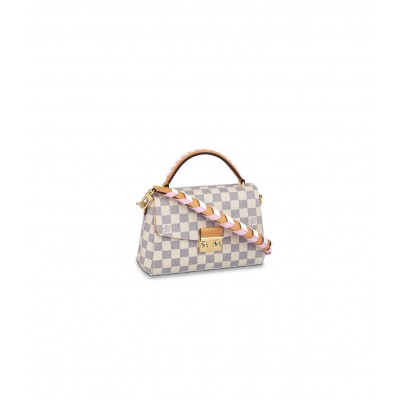 Louis Vuitton Damier Azur Croisette Pink N50053 LDBS16797