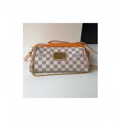 Louis Vuitton Damier Azur Eva Clutch N55214 LDBS16760