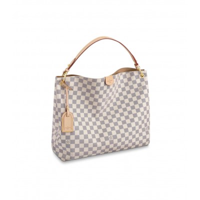 Louis Vuitton Damier Azur Graceful MM Beige N42232 LDBS16856