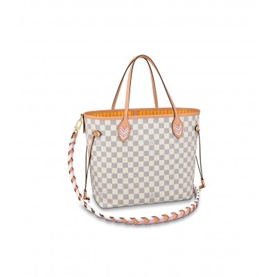 Louis Vuitton Damier Azur Neverfull MM N50047 LDBS17077