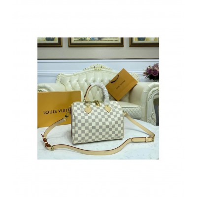 Louis Vuitton Damier Azur Speedy Bandouliere 25 N41374 LDBS17537