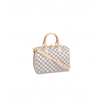 Louis Vuitton Damier Azur Speedy Bandouliere 25 N41374 LDBS17537