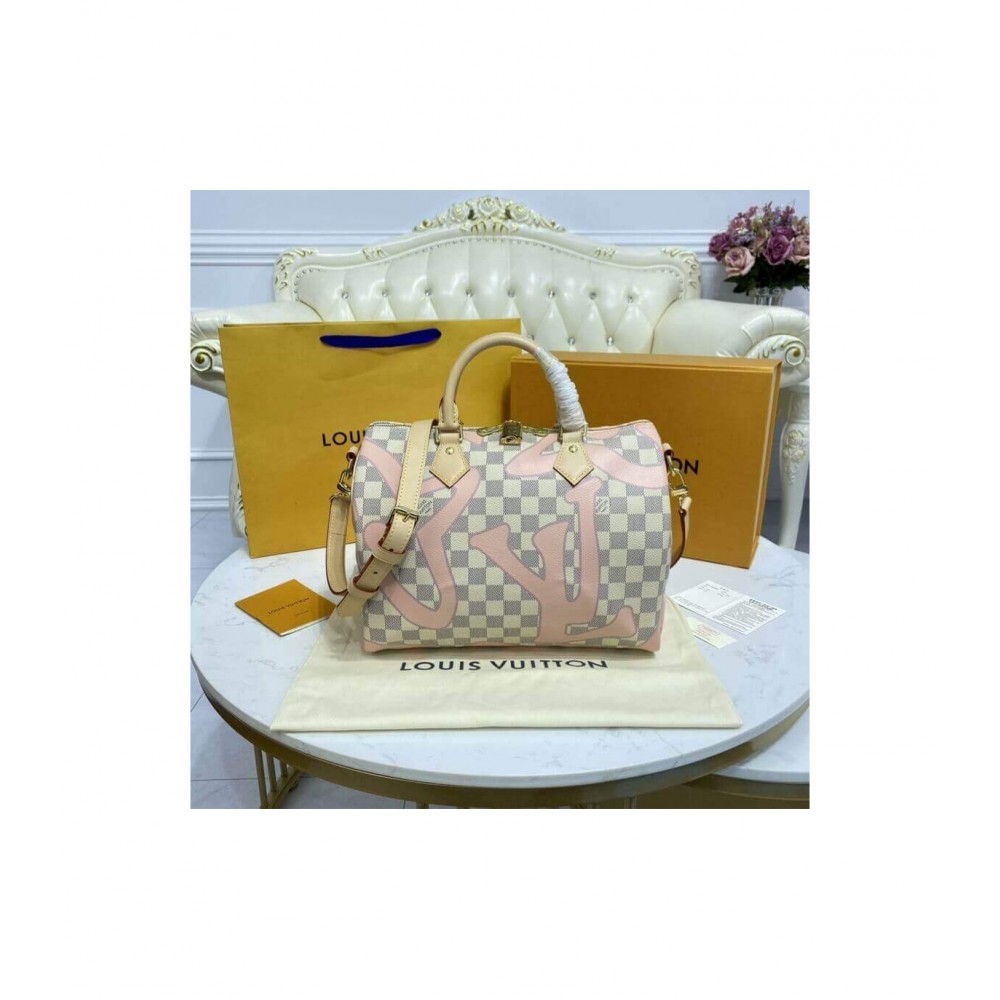 Louis Vuitton Damier Azur Speedy Bandouliere 30 N41052 LDBS17538