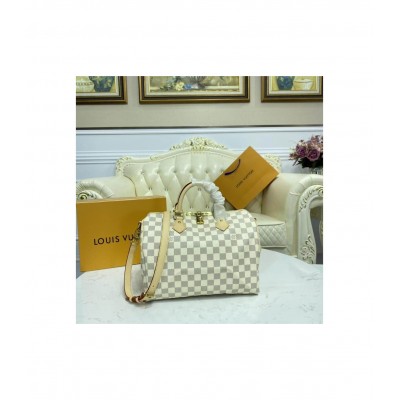 Louis Vuitton Damier Azur Speedy Bandouliere 30 N41373 LDBS17539