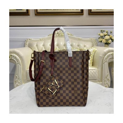 Louis Vuitton Damier Belmont MM Burgundy N60293 LDBS16810