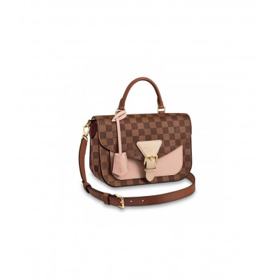 Louis Vuitton Damier Ebene Beaumarchais Pink N40147 LDBS16691