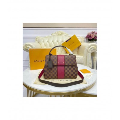 Louis Vuitton Damier Ebene Bond Street MM Fuchsia N44053 LDBS16706