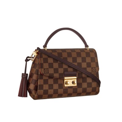 Louis Vuitton Damier Ebene Croisette Bag N53000 LDBS16799