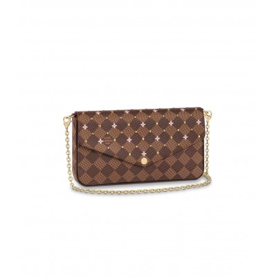 Louis Vuitton Damier Ebene Felicie Pochette N60474 LDBS17310