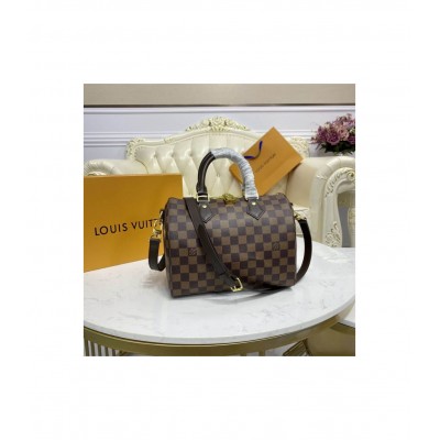 Louis Vuitton Damier Ebene Speedy Bandouliere 25 N41368 LDBS17541