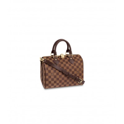 Louis Vuitton Damier Ebene Speedy Bandouliere 25 N41368 LDBS17541