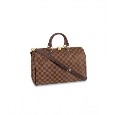 Louis Vuitton Damier Ebene Speedy Bandouliere 35 N41366 LDBS17543