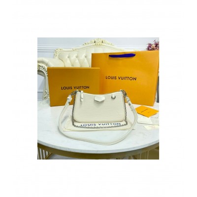 Louis Vuitton Easy Pouch On Strap Quartz White M80479 LDBS17420