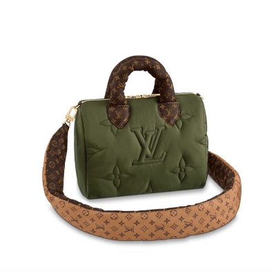 Louis Vuitton Econyl Speedy Bandouliere 25 Khaki M59009 LDBS17546