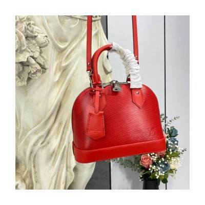 Louis Vuitton Epi Leather Alma BB Red M41160 LDBS16647