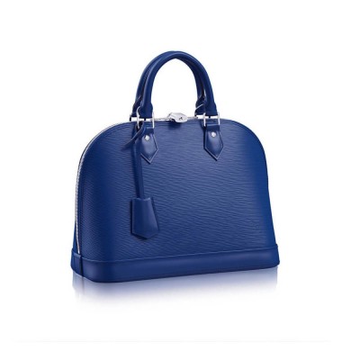 Louis Vuitton Epi Leather Alma PM Blue M40302 LDBS16649