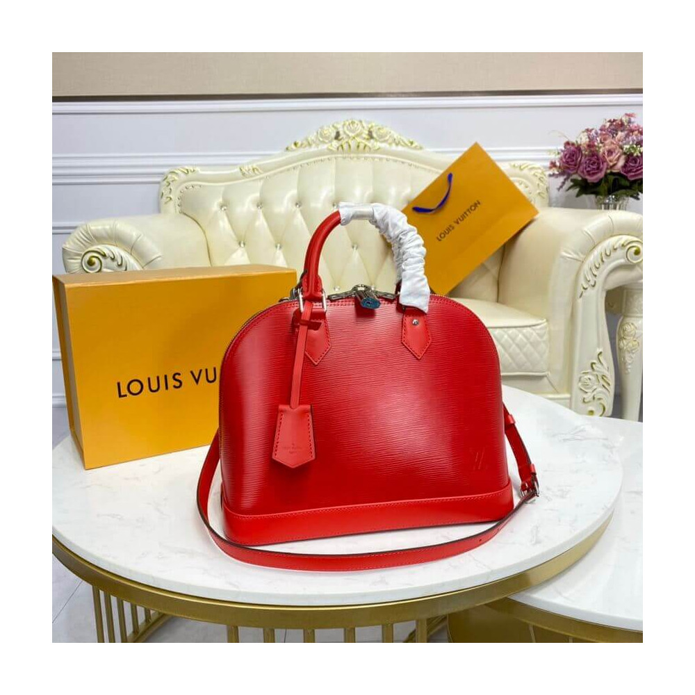 Louis Vuitton Epi Leather Alma PM Red M40862 LDBS16651