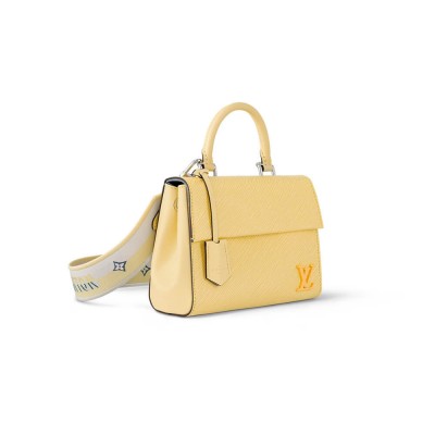 Louis Vuitton Epi Leather Cluny Mini Jaune Plume M22616 LDBS16756