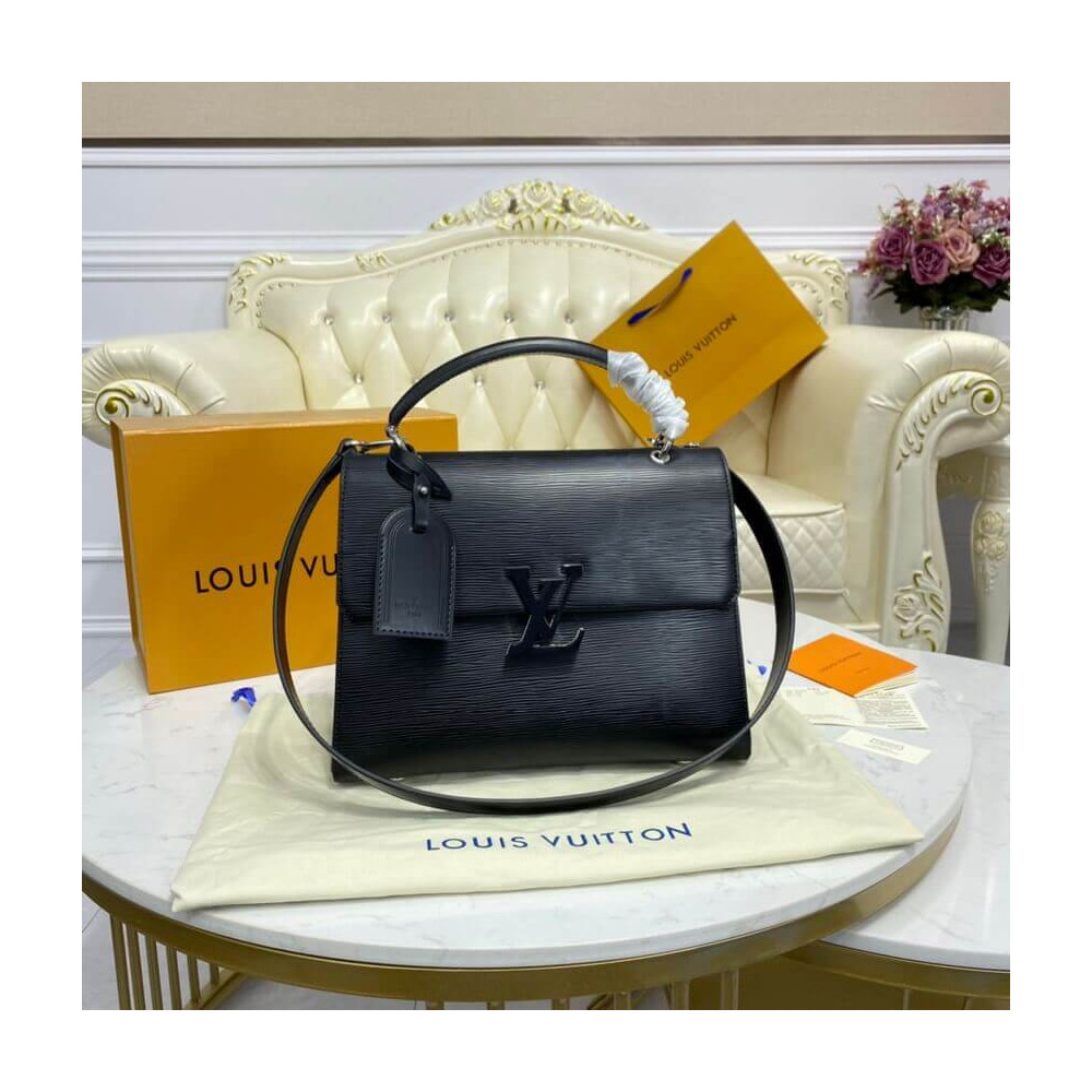 Louis Vuitton Epi Leather Grenelle MM Black M53691 LDBS16864