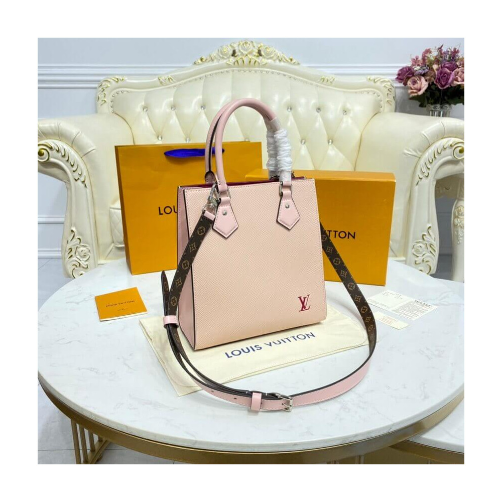 Louis Vuitton Epi Leather Sac Plat BB Pink M58659 LDBS17464