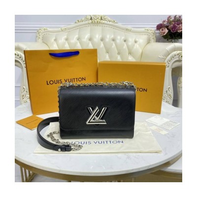 Louis Vuitton Epi Leather Twist MM Black M50282 LDBS17669