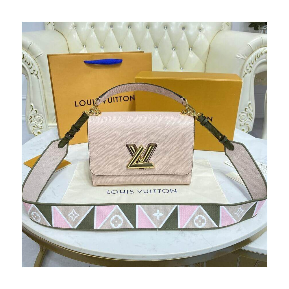 Louis Vuitton Epi Leather Twist MM Pink M59028 LDBS17676