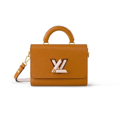 Louis Vuitton Epi Leather Twist MM with Handle Honey Gold M22229 LDBS17678