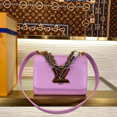 Louis Vuitton Epi Leather Twist PM Purple M22098 LDBS17682