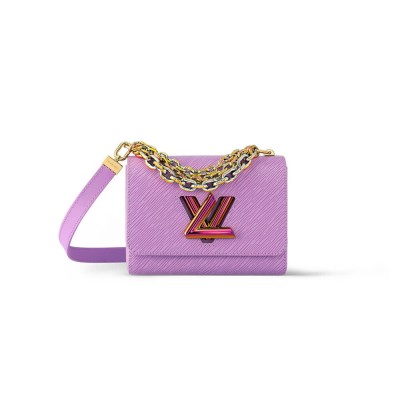 Louis Vuitton Epi Leather Twist PM Purple M22098 LDBS17682