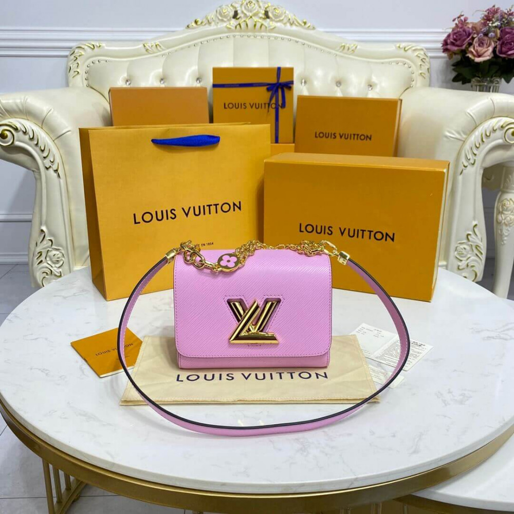 Louis Vuitton Epi Leather Twist PM Wisteria Purple M59405 LDBS17684