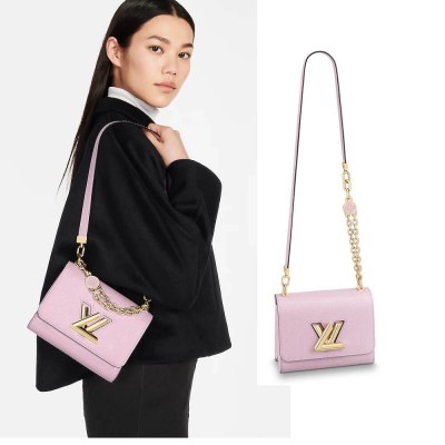 Louis Vuitton Epi Leather Twist PM Wisteria Purple M59405 LDBS17684