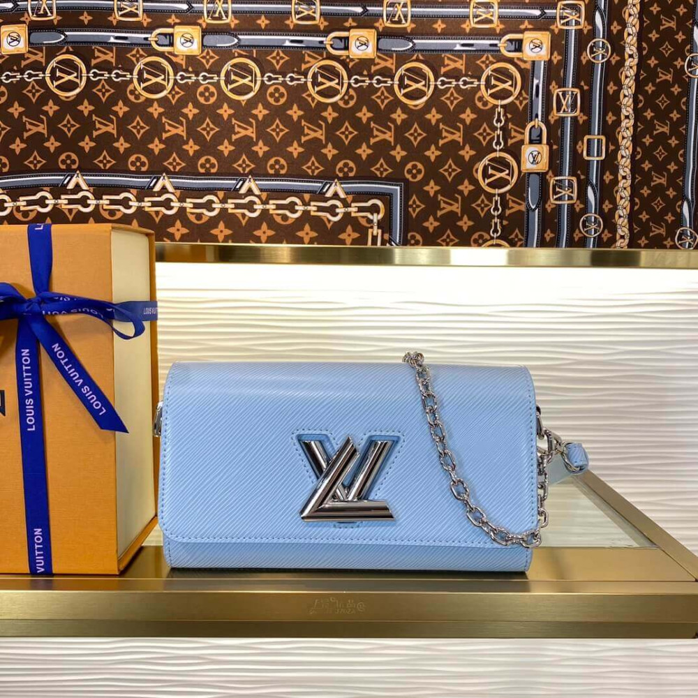 Louis Vuitton Epi Leather Twist West Candy Blue M24566 LDBS17688