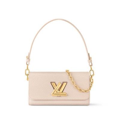 Louis Vuitton Epi Leather Twist West Quartz White M24550 LDBS17689