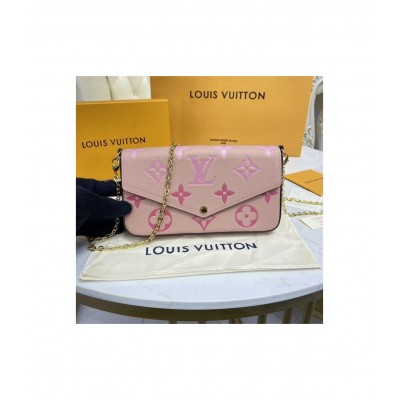 Louis Vuitton Felicie Pochette Pink M80498 LDBS17316