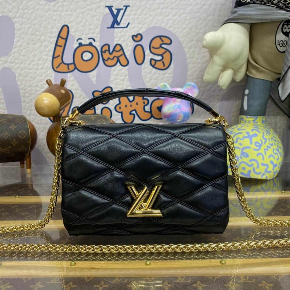 Louis Vuitton GO-14 MM Bag Black M22891 LDBS16851