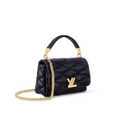 Louis Vuitton GO-14 MM Bag Navy Blue M23682 LDBS16853