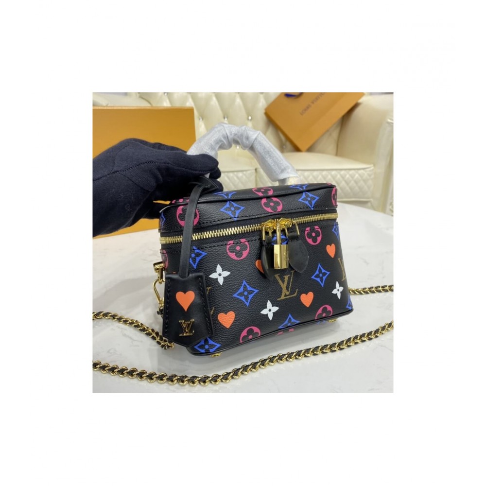 Louis Vuitton Game On Vanity PM Black M57482 LDBS17712