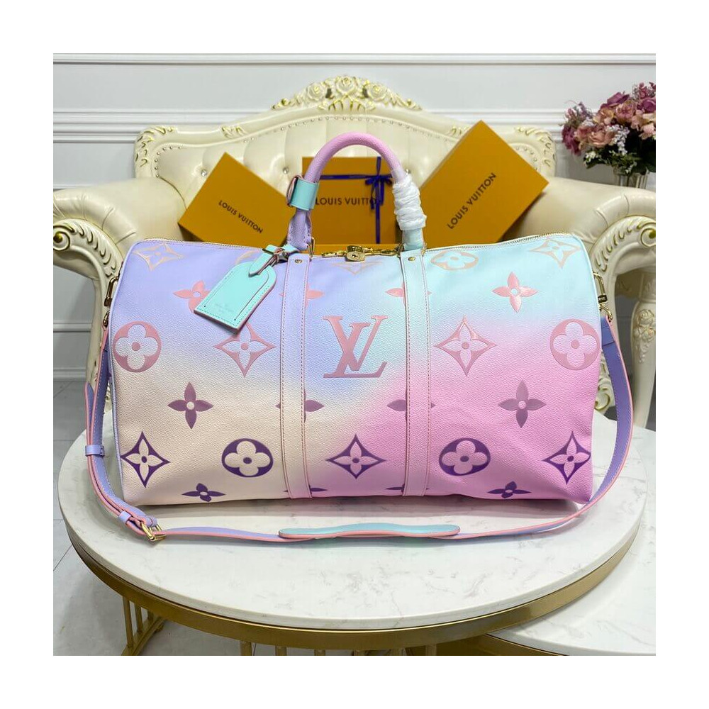 Louis Vuitton Keepall Bandouliere 50 Sunrise Pastel M59943 LDBS16899