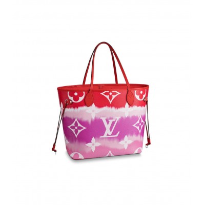 Louis Vuitton LV Escale Neverfull MM Red M45127 LDBS17094