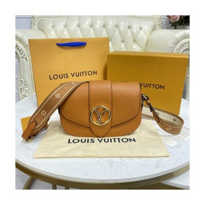 Louis Vuitton LV Pont 9 Soft MM Sienne Doree M58968 LDBS17404