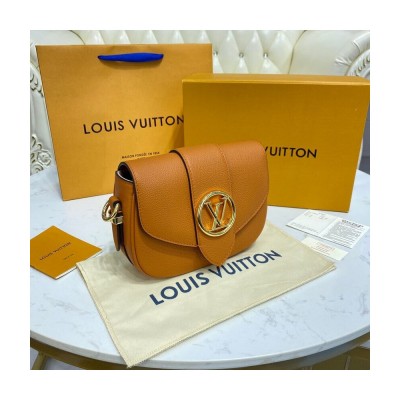 Louis Vuitton LV Pont 9 Soft PM Golden Siena M58729 LDBS17406