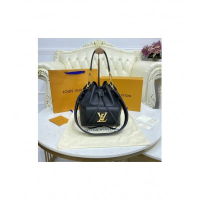 Louis Vuitton Lockme Bucket Black M57687 LDBS16910