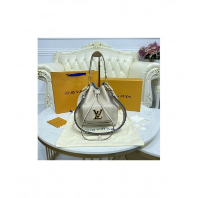 Louis Vuitton Lockme Bucket Greige M57688 LDBS16911