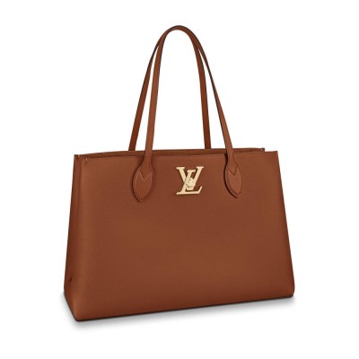 Louis Vuitton Lockme Shopper Bag Chataigne Brown M58927 LDBS16916