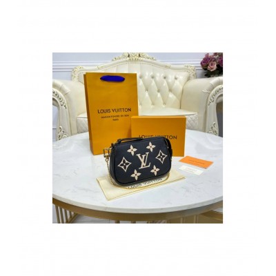 Louis Vuitton Mini Pochette Accessoires Black M80732 LDBS17323